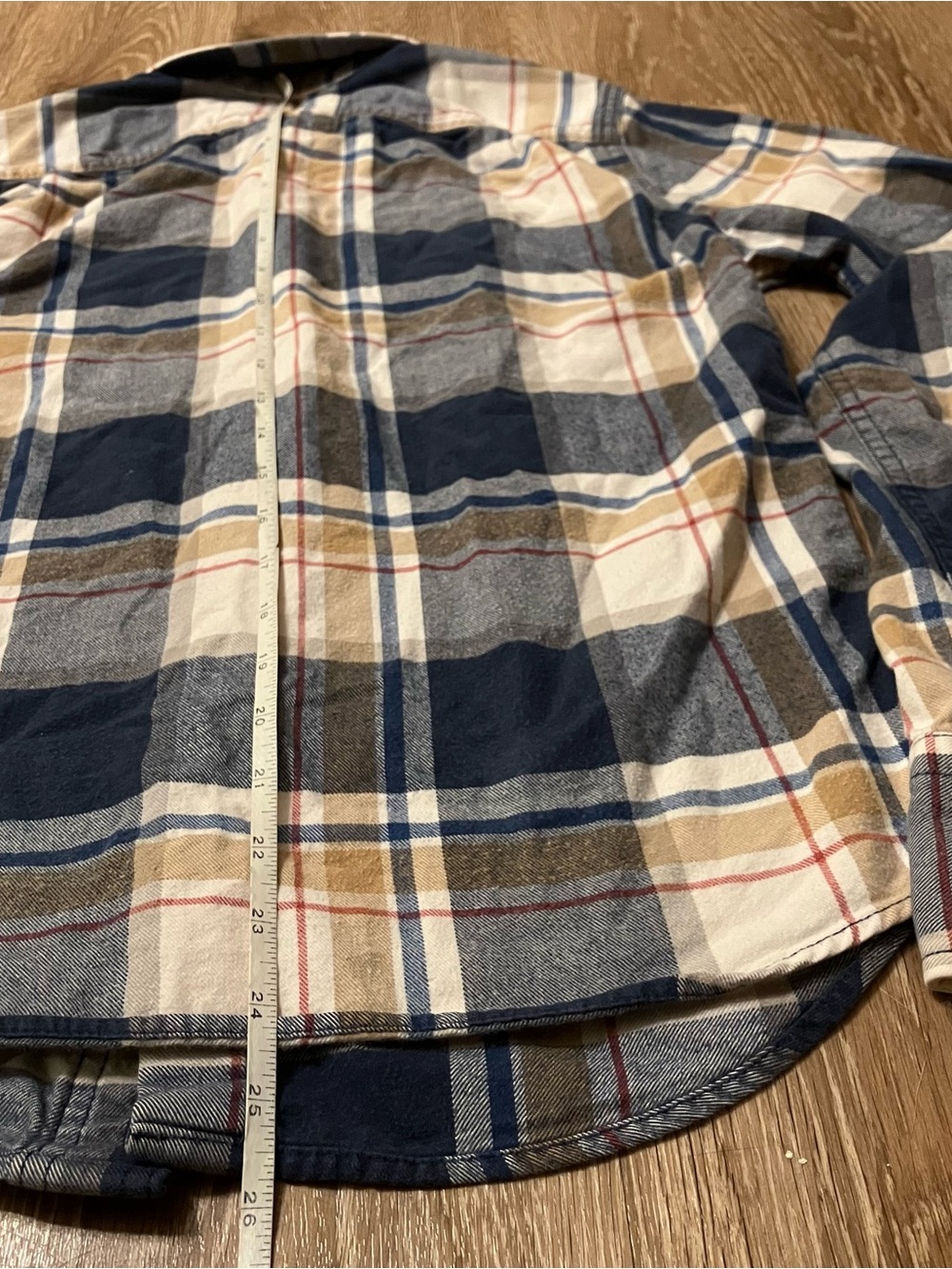 Hollister Women's Vintage Y2K Button-Down Top Plaid Flannel Shirt XS - Picture 7 of 8